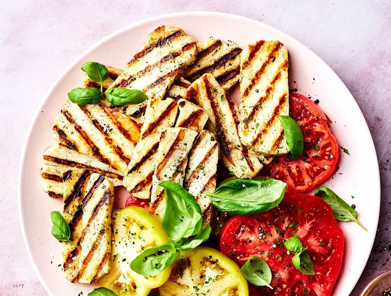 Grilled Halloumi Cheese