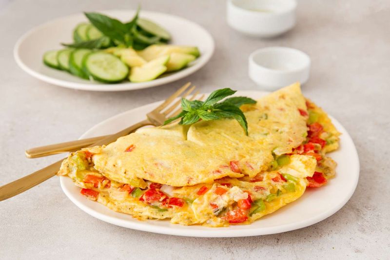 Vegetable Omelette
