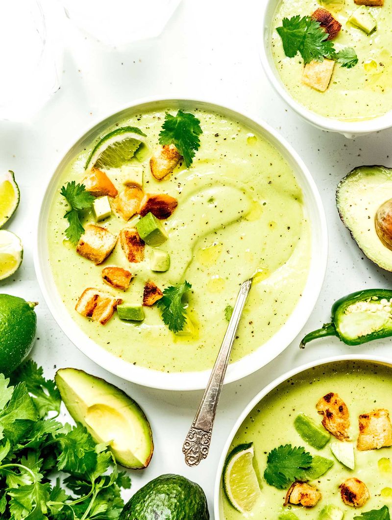 Recipe 1: Creamy Avocado Soup