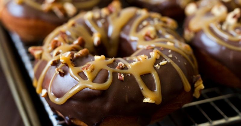 Caramel Pecan Donut
