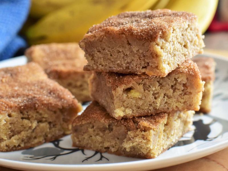 Banana Nut Bars