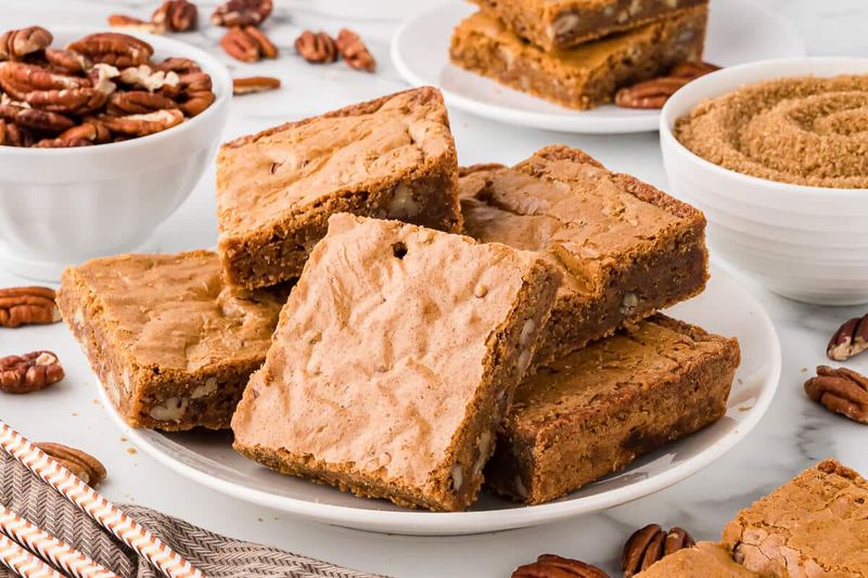 Maple Walnut Blondies