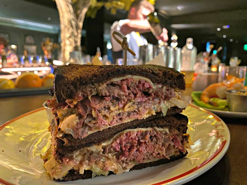 Nebraska: Reuben Spaghetti at Block 16, Omaha