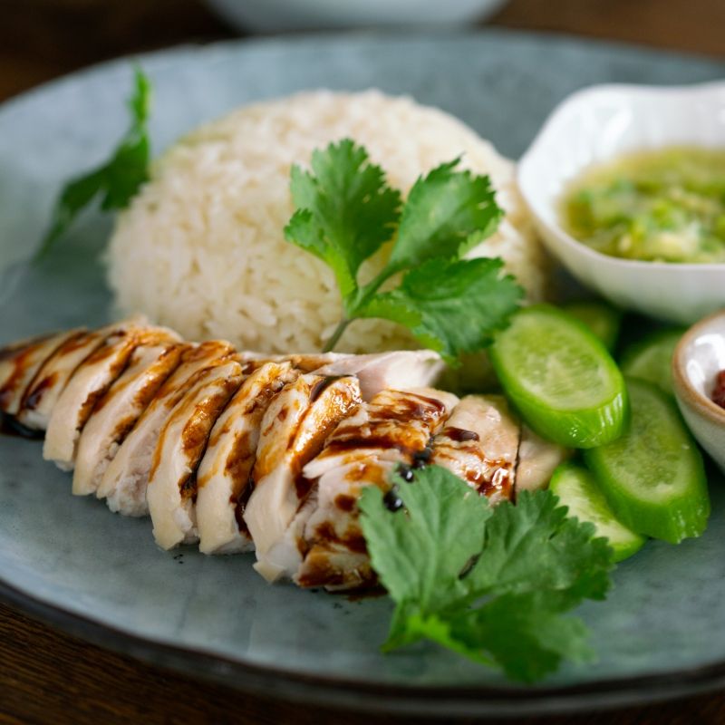 Hainanese Chicken Rice