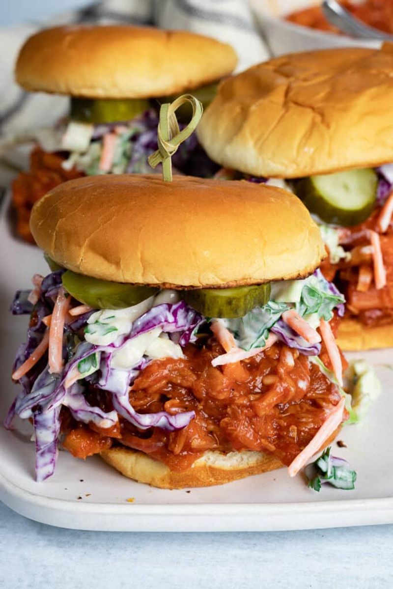 BBQ Jackfruit Sandwich