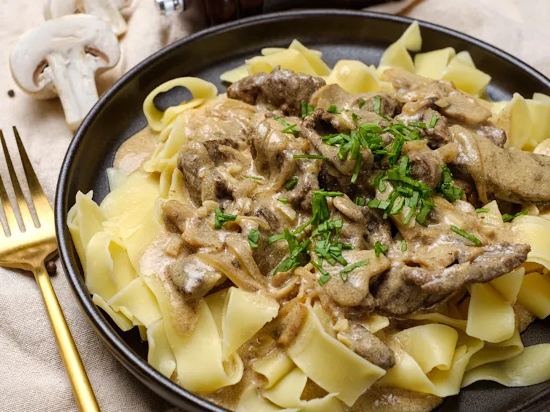 Classic Beef Stroganoff