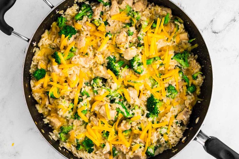 Cheesy Broccoli and Rice