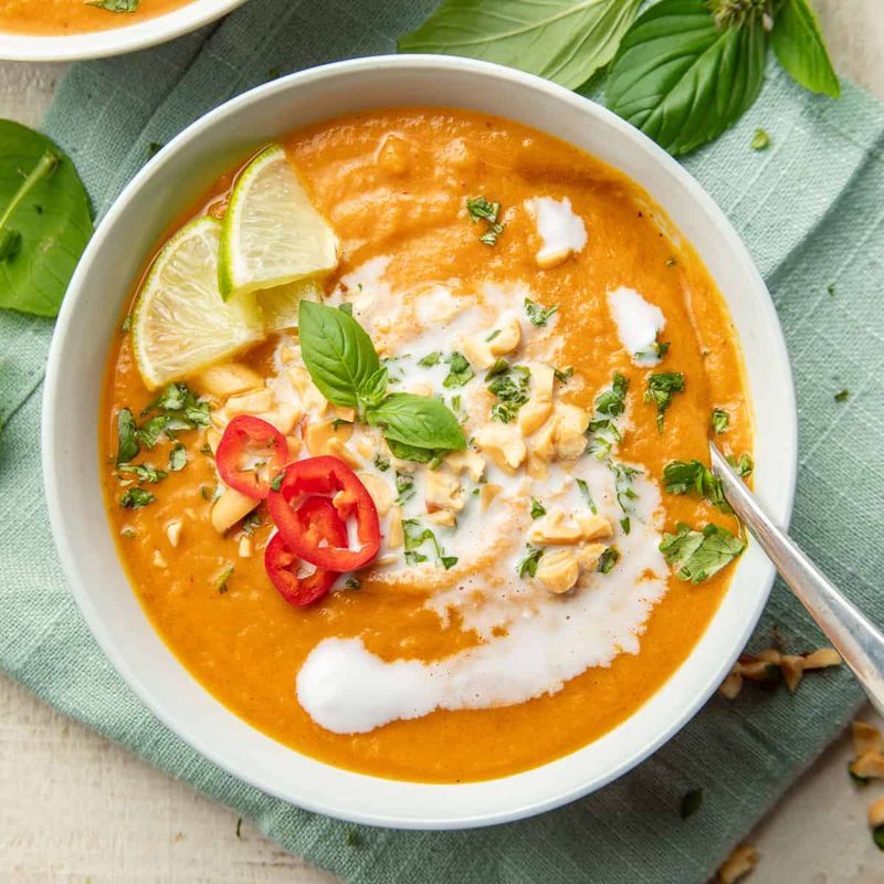Thai Pumpkin Coconut Soup