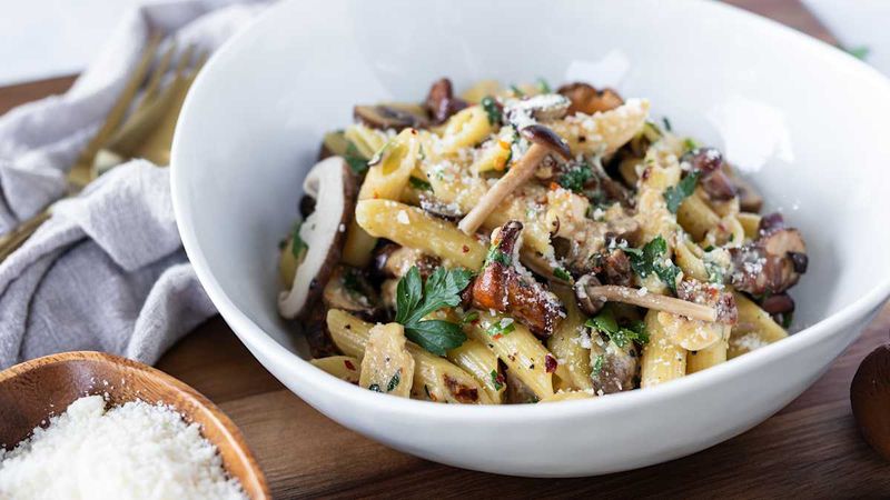 Mushroom Pasta