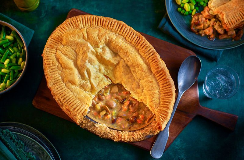 Mushroom Soup Pot Pie