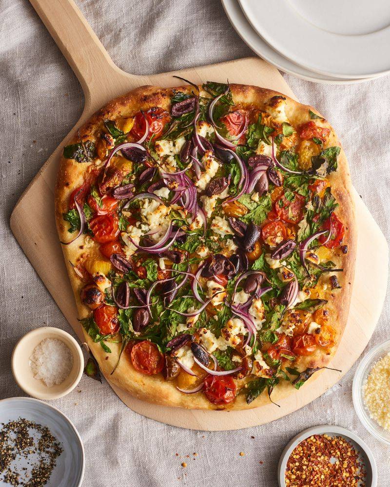 Garden Fresh Veggie Pizza