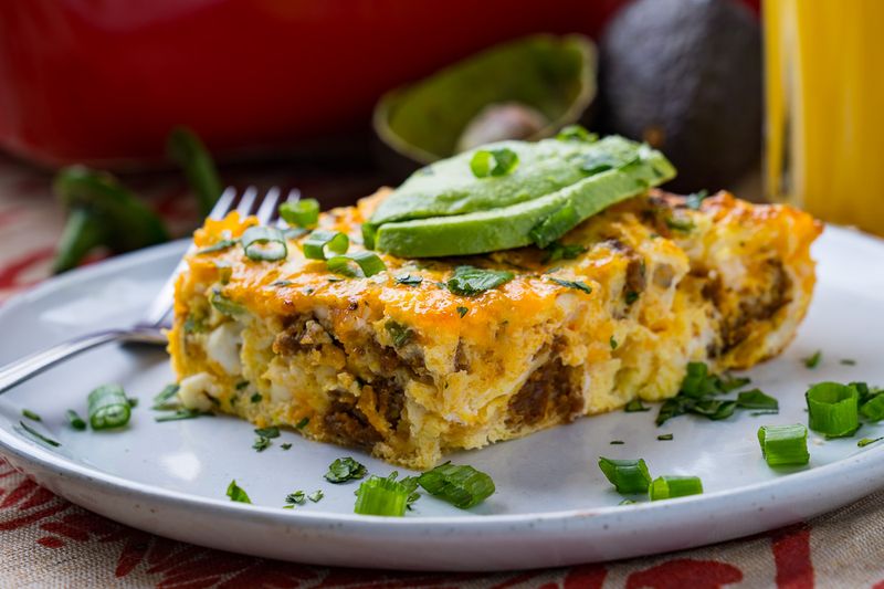 Spicy Chorizo Frittata