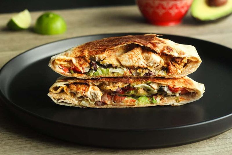 Spicy Jalapeño Chicken Wrap