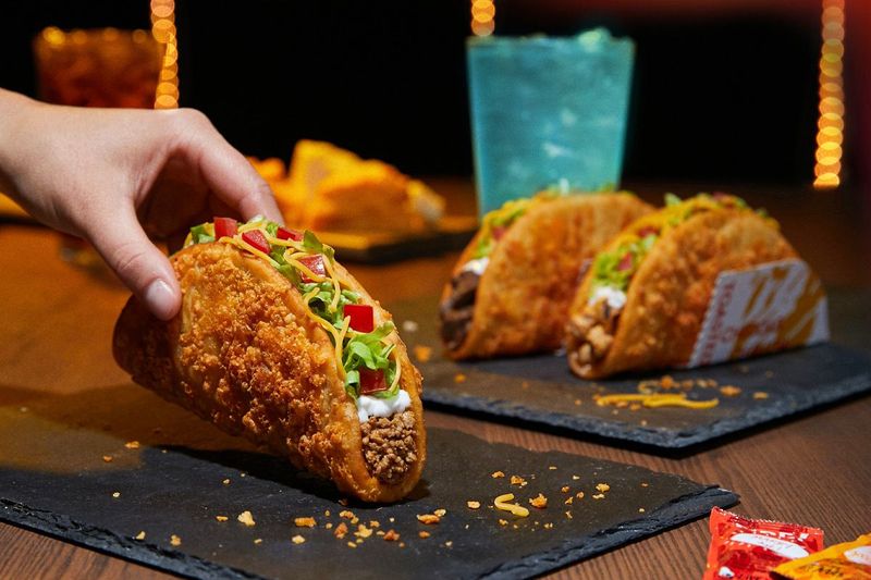 Cool Ranch Doritos Locos Taco