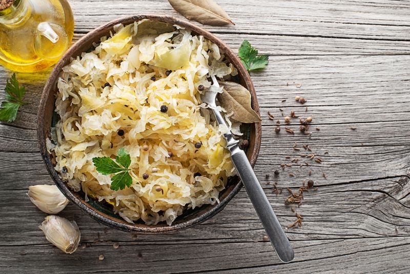 Homemade Sauerkraut