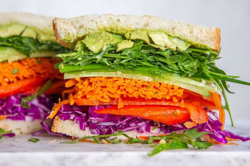 California Veggie Sandwich
