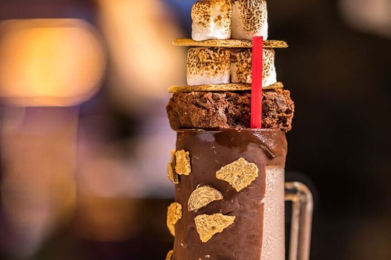 Nevada: Sin City S'mores Shake