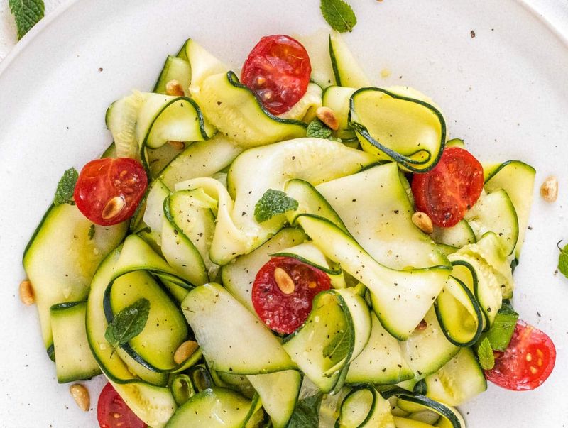 Zucchini Ribbon Salad