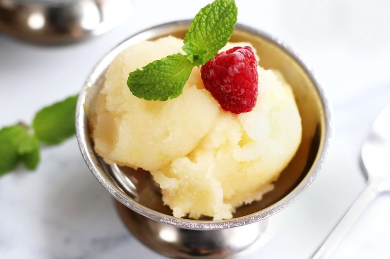 Lemon Sorbet