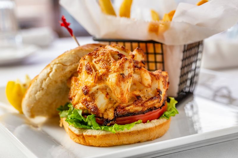 Maryland Crab Cake Sandwich