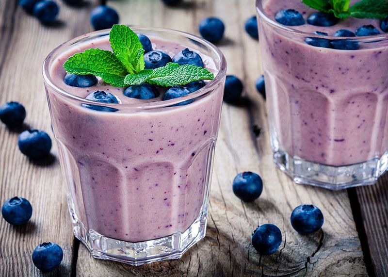 North Carolina: Southern Blueberry Cobbler Shake
