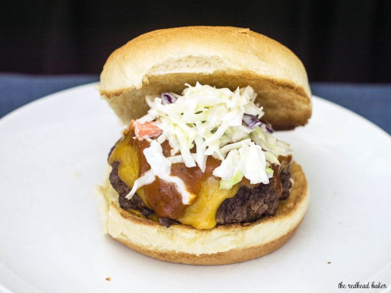 North Carolina: Carolina BBQ Cheeseburger