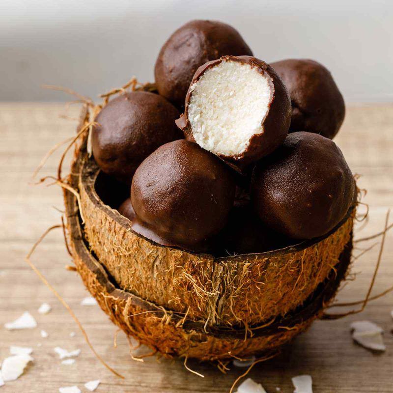 Chocolate Coconut Fat Bombs