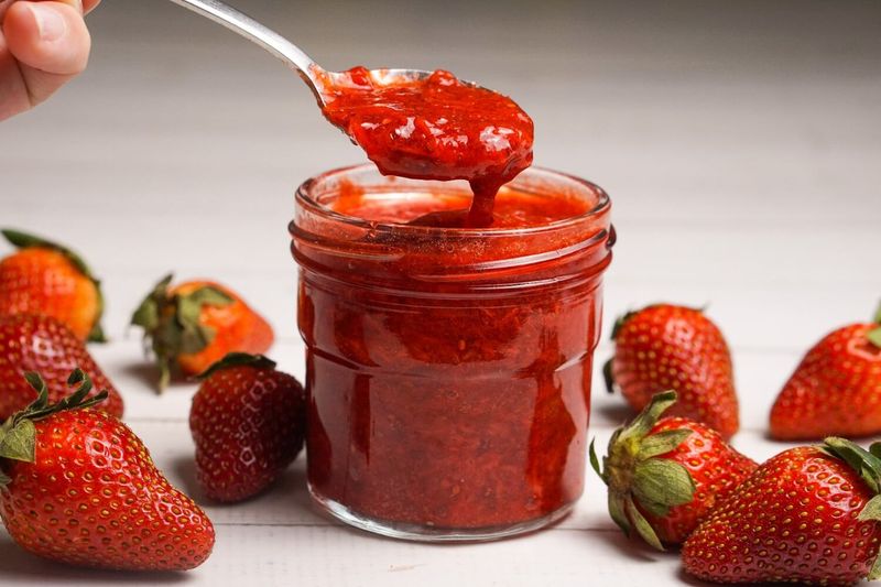 Fruit-sweetened Strawberry Jam
