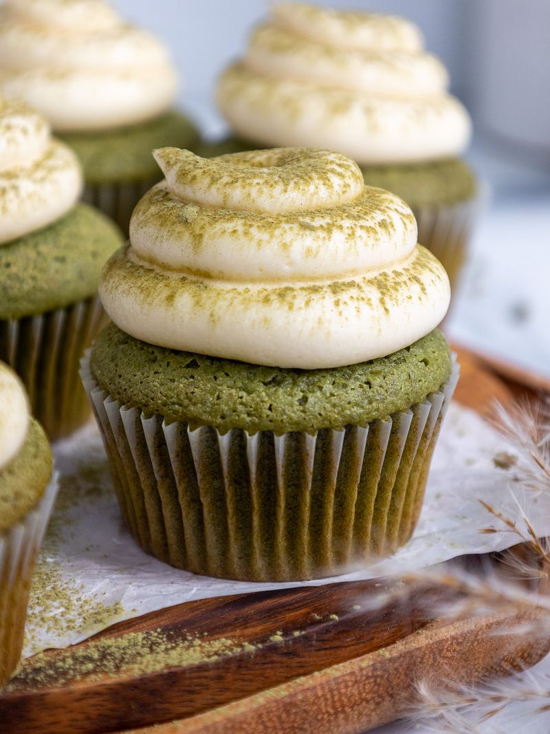 Matcha Green Tea Cupcakes