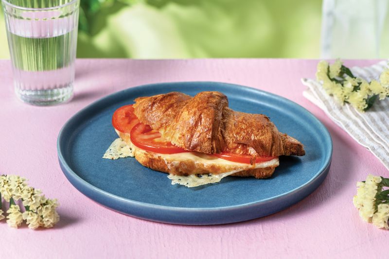 Cheese and Tomato Croissant