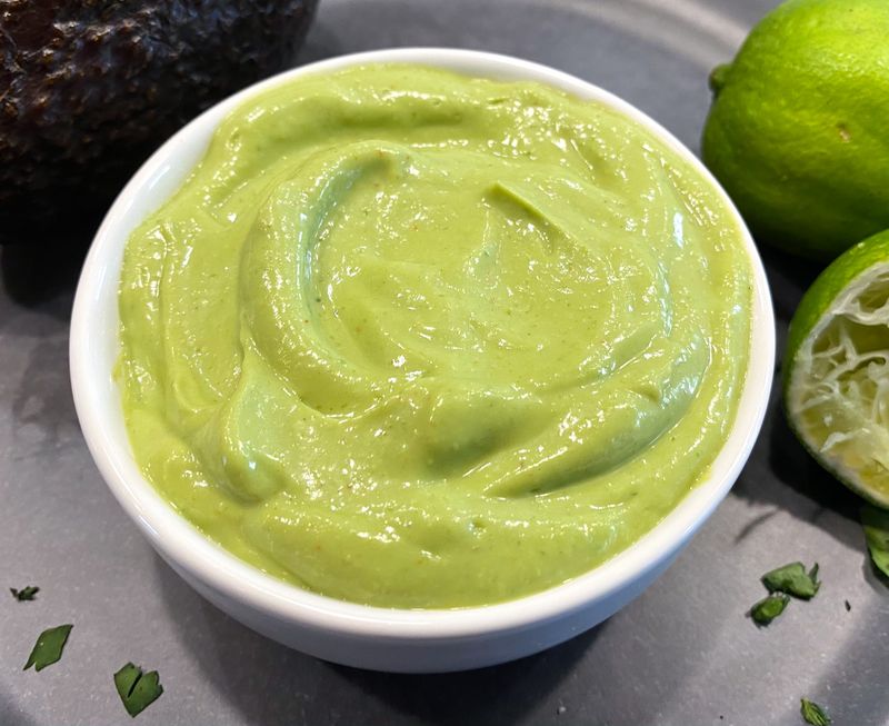 Creamy Avocado Lime Mousse