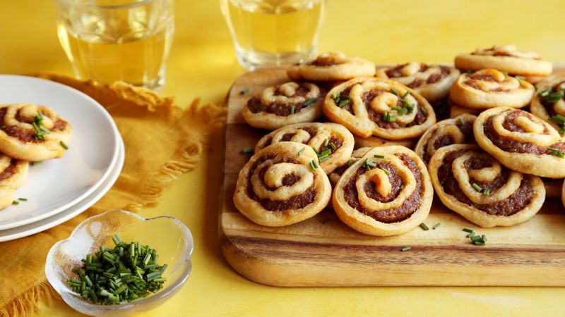 Crescent Roll Sausage Pinwheels