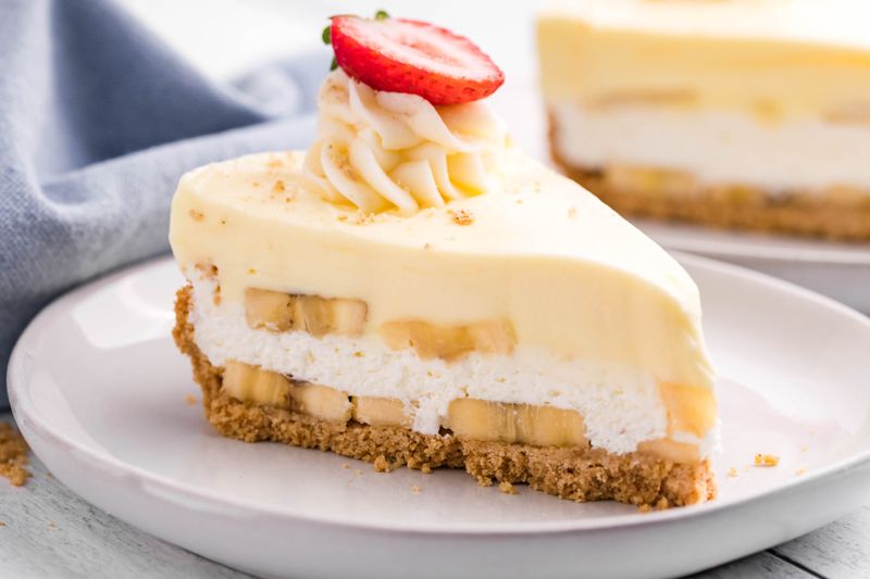 Banana Cream Cheesecake
