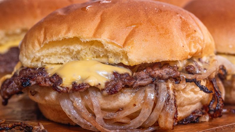 Oklahoma's Onion-Fried Burger