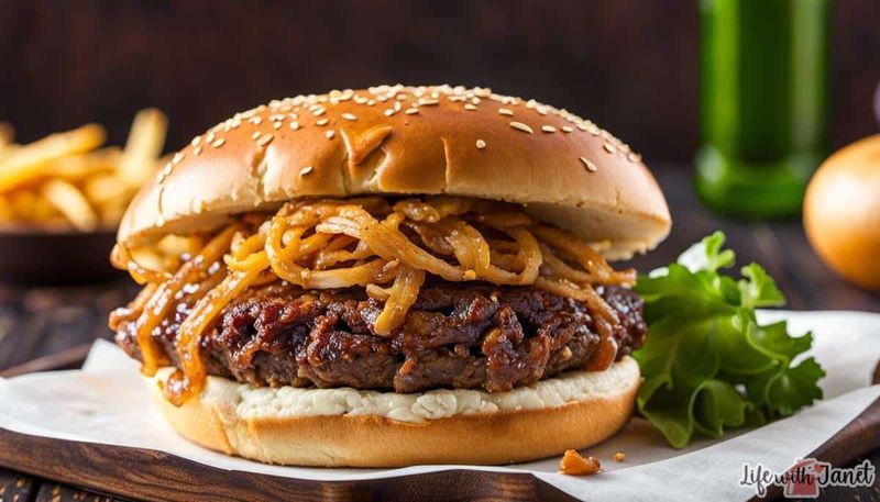 Oklahoma Fried Onion Burger Chili