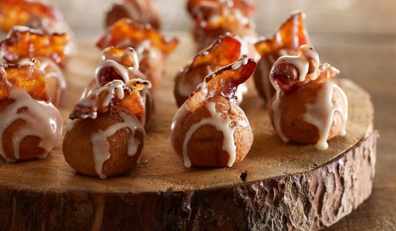 Maple Bacon Beignets