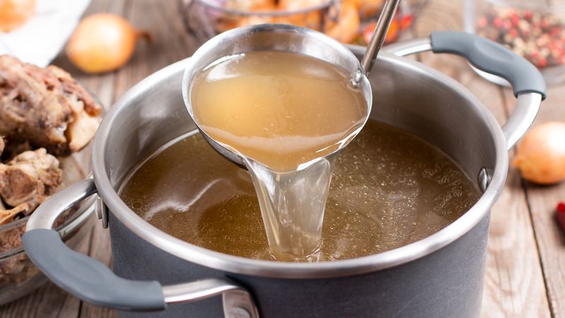 Unused Vegetable Broth