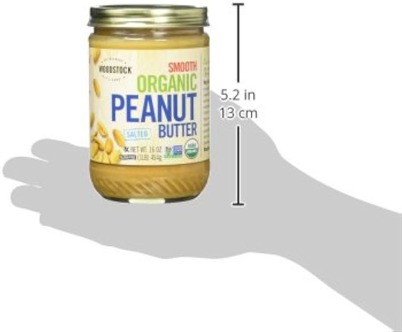 Woodstock Smooth Organic Peanut Butter