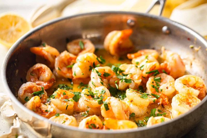 One-Pan Shrimp Scampi