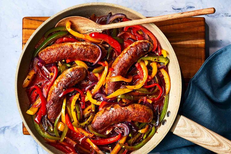 One-Pan Italian Sausage and Peppers