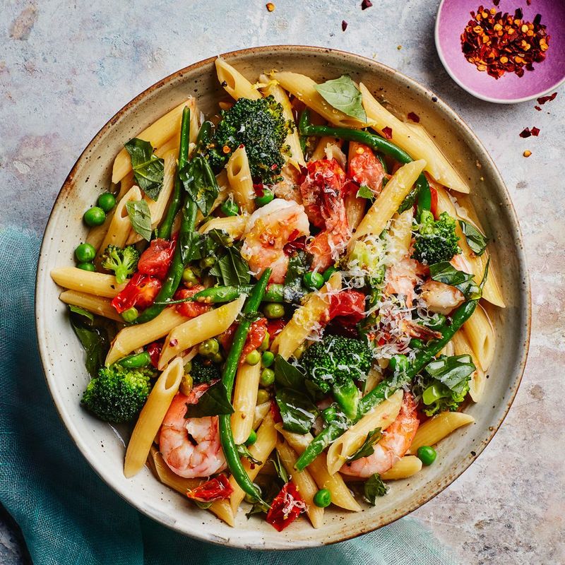 One-Pot Pasta Primavera