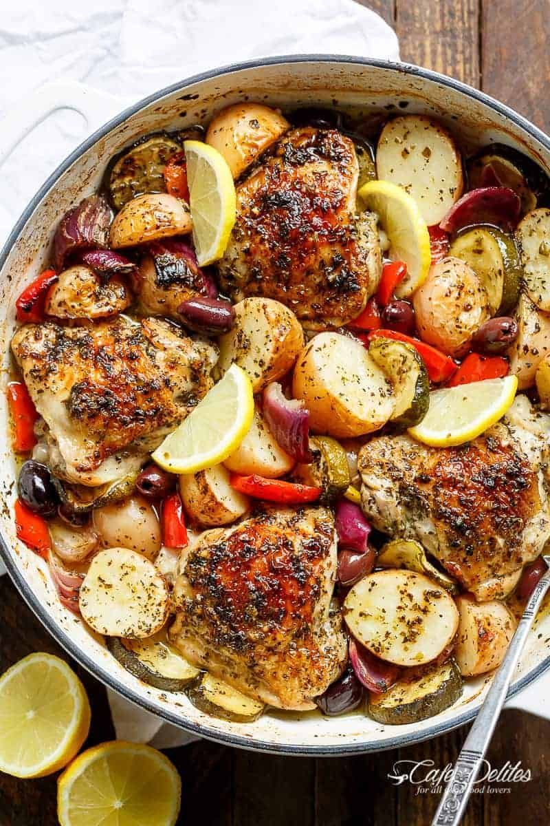 One-Pot Lemon Herb Chicken