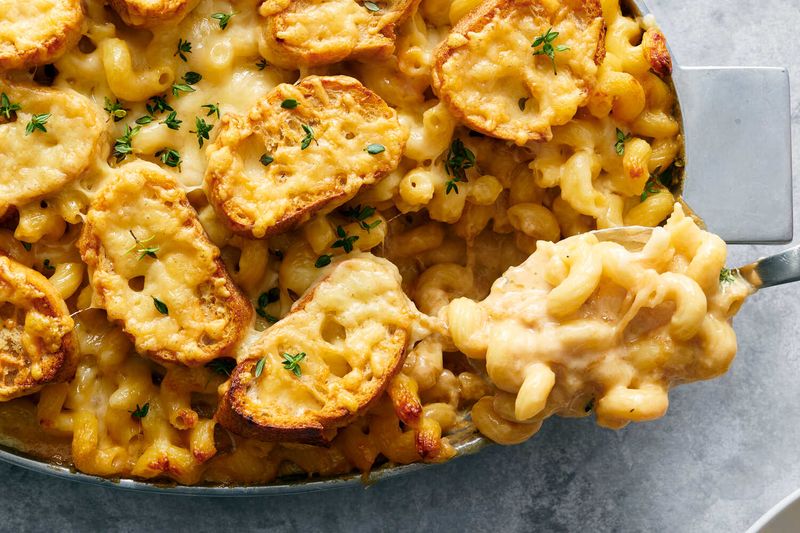 Onion Soup Mac and Cheese