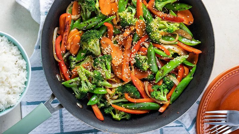 Onion Soup Veggie Stir-Fry