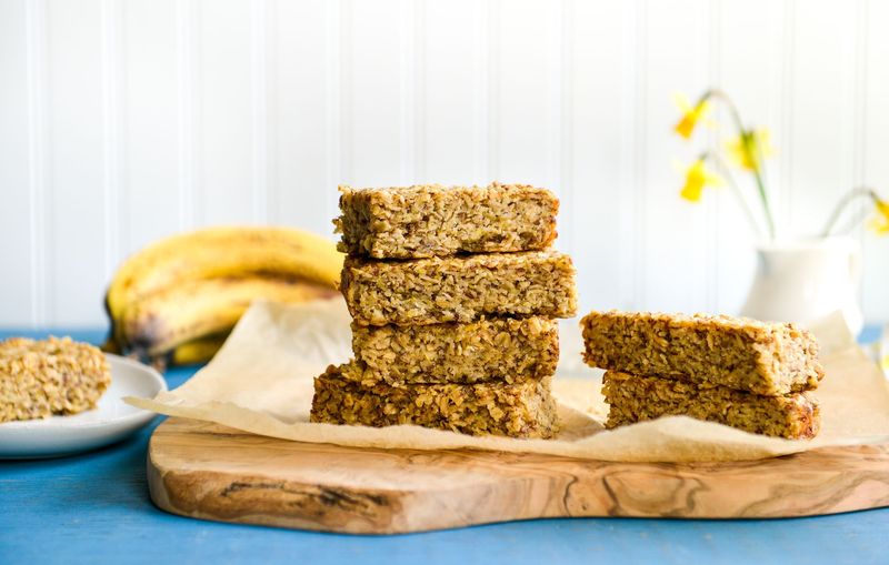 Banana Oat Bars