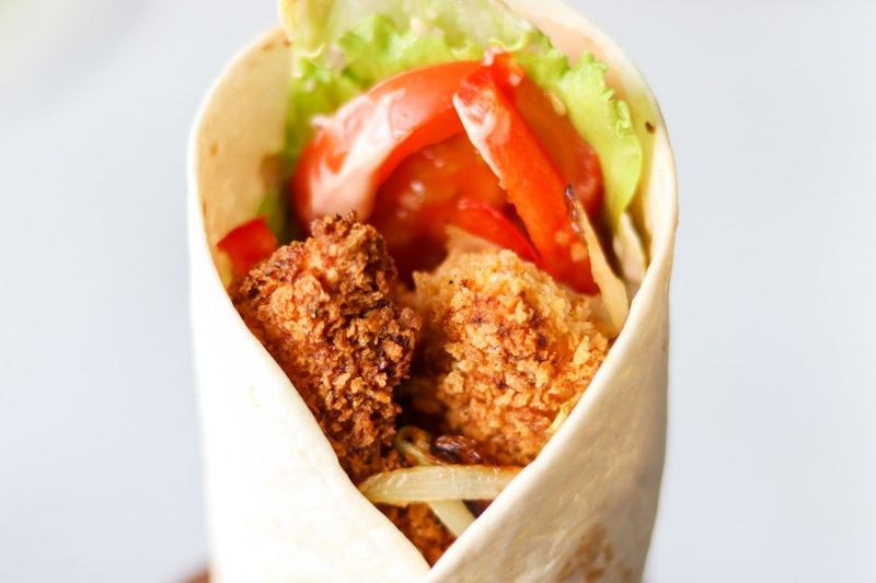 Zesty Chicken Wrap
