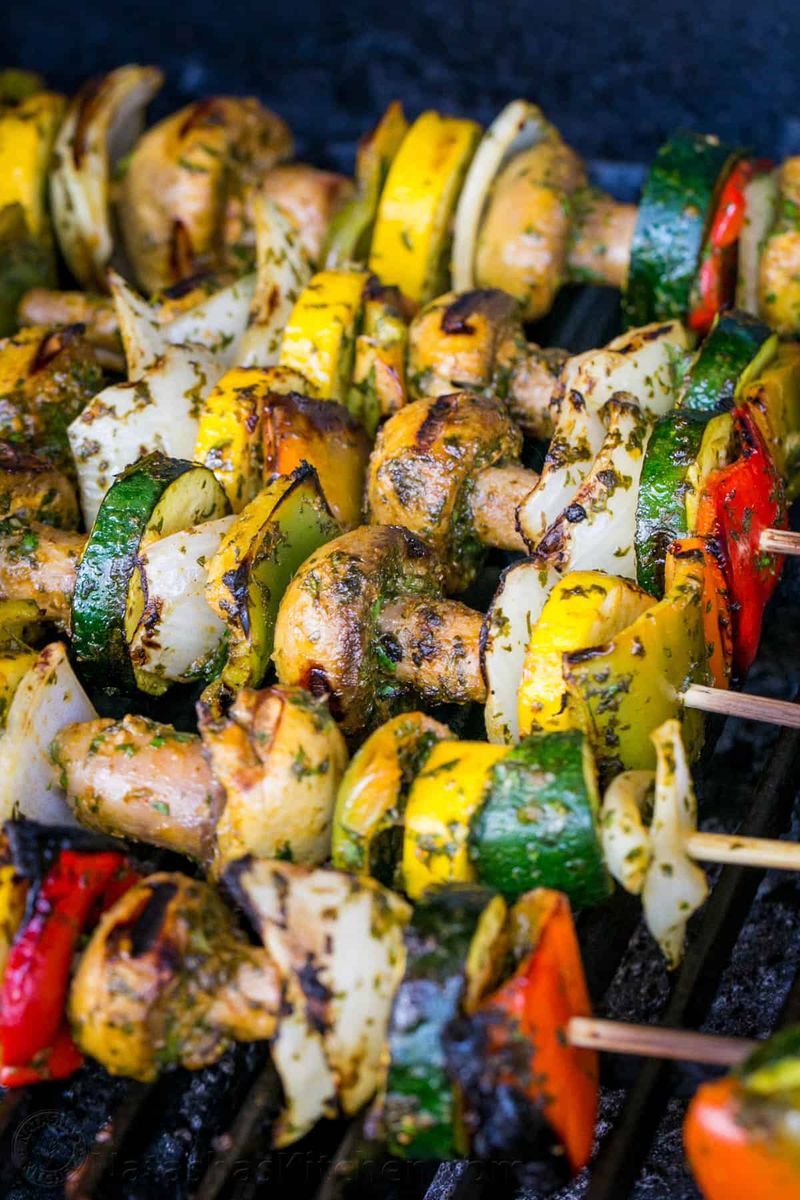 Grilled Vegetable Skewers