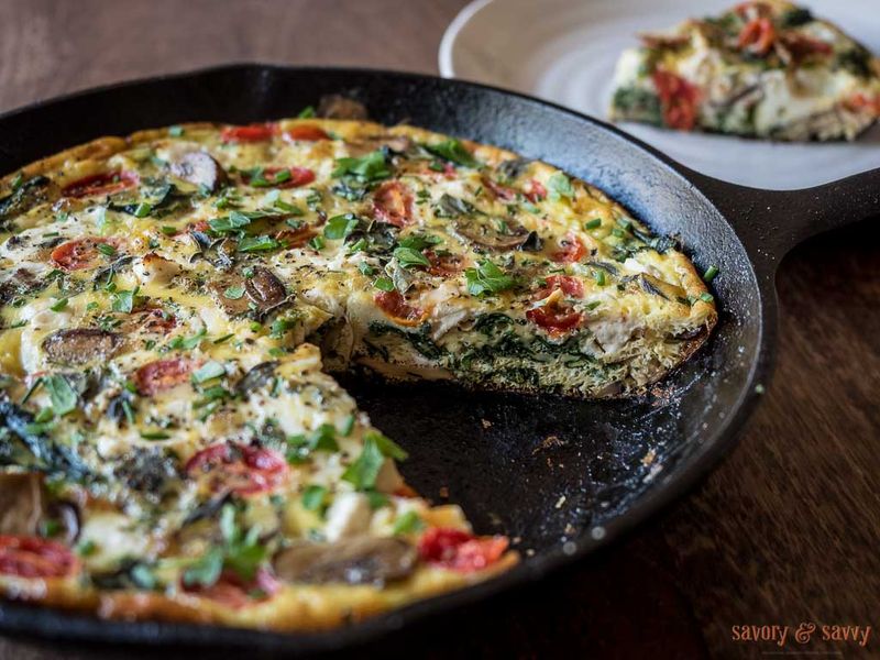 Herb & Cheese Frittata