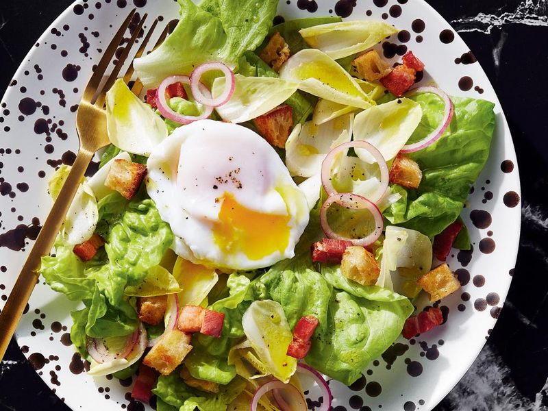 Poached Egg Salad