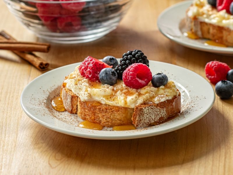 Berry and Ricotta Toast